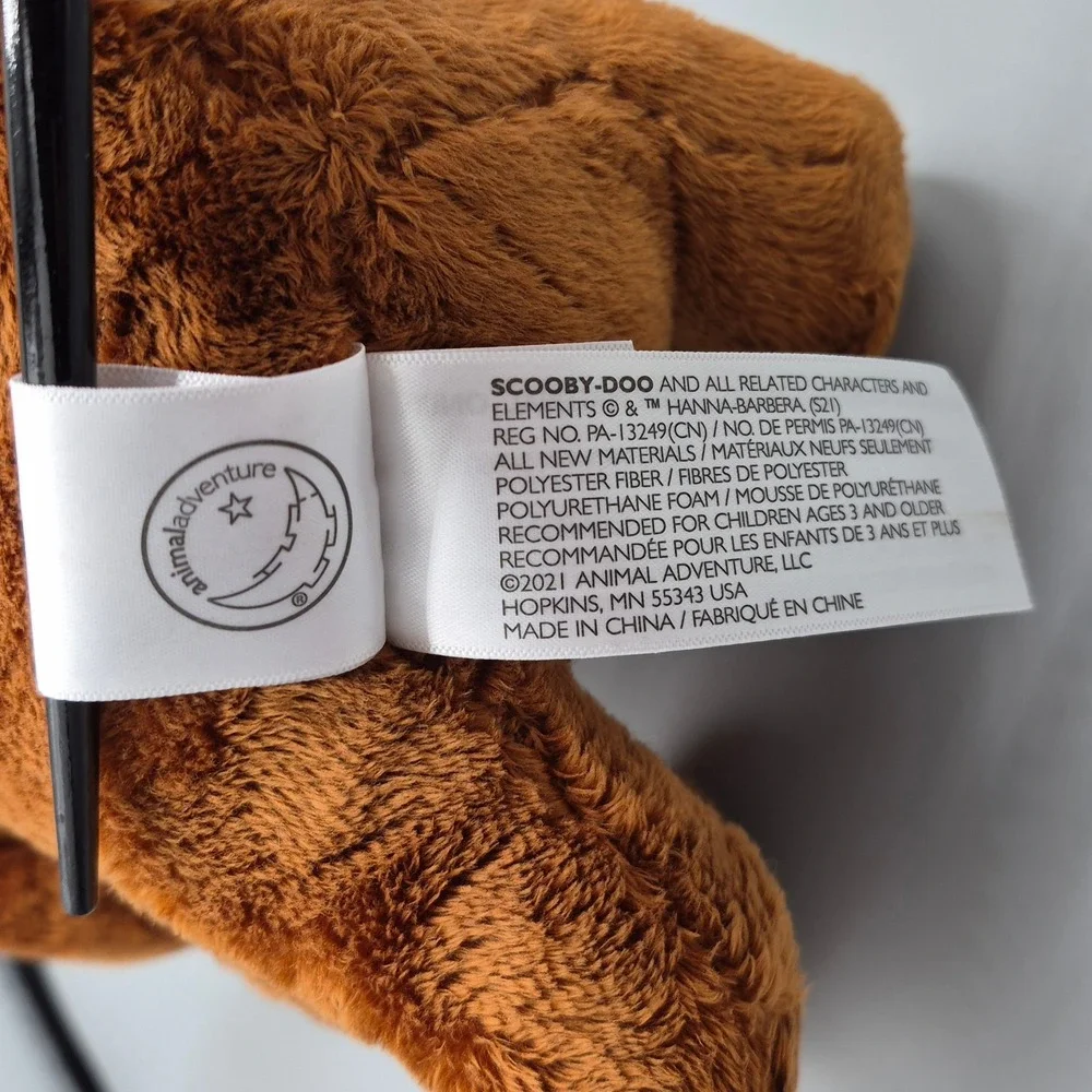 Animal Adventure Scooby-Doo Plush Stuffed Animal Brown Dog Mystery Machine 2021